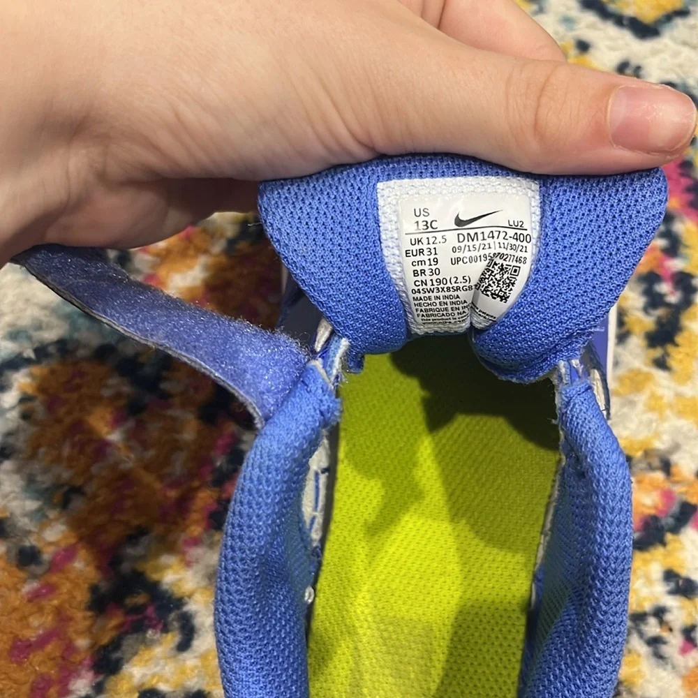Nike Kids Rare blueberry sneakers